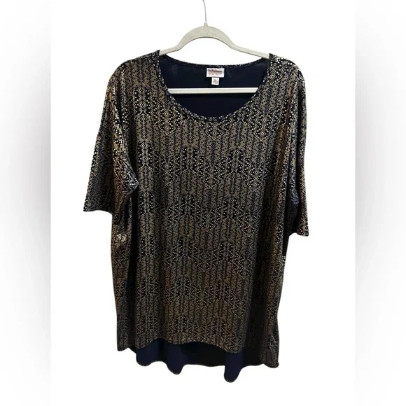 LuLaRoe Elegant Irma Top size XL - Picture 2 of 6